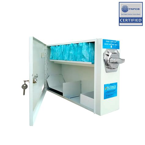 Sanitary Napkin Dispenser For Womens Hostels Storage Capacity 20