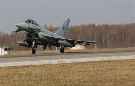 RAF Typhoon jets arrive in Estonia | Royal Air Force