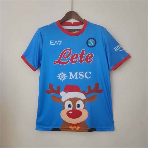 The Newkits Buy Napoli Christmas Edition Kit Football Jersey