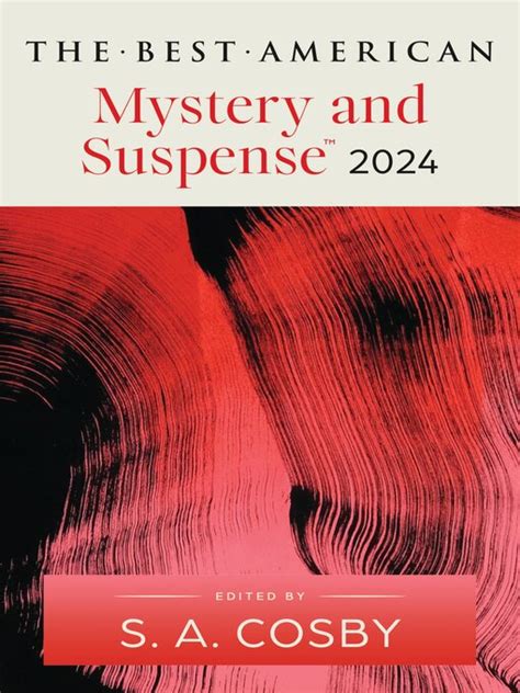 The Best American Mystery And Suspense 2024 Marylands Digital