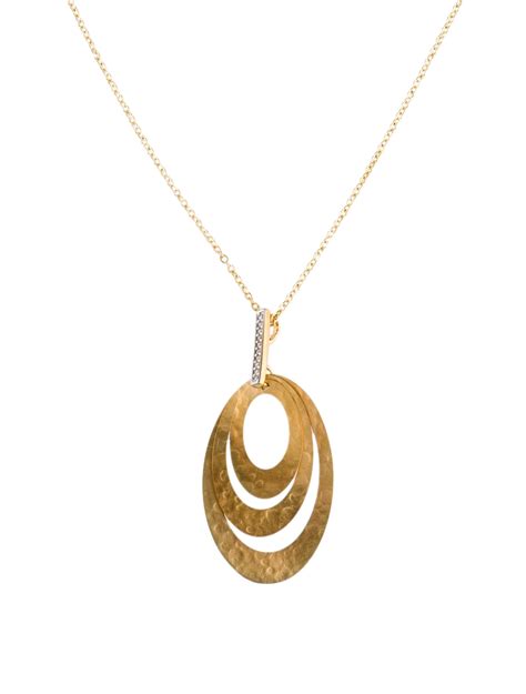 daniella design  diamond pendant necklace rhodium plated  white