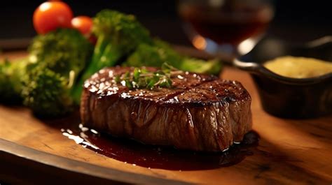 Premium AI Image | Grilled Wagyu Steak