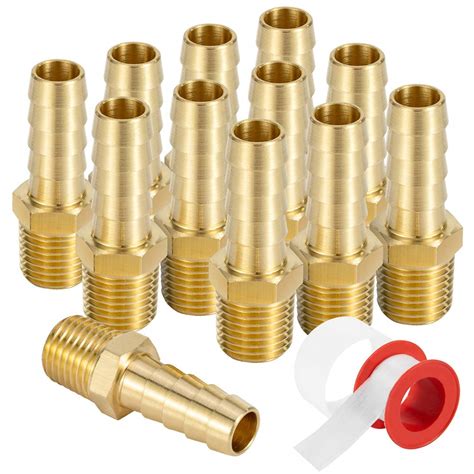 Amazon Brass Barb X Npt Male End Air Hose Pipe Fitting