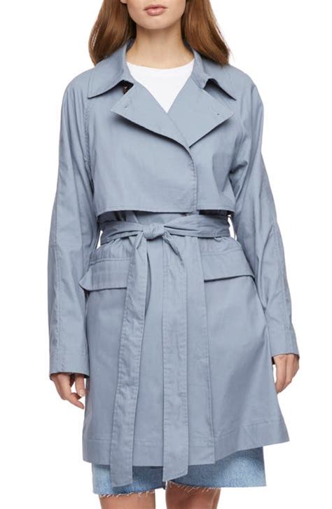 Womens Blue Trench Coats Nordstrom