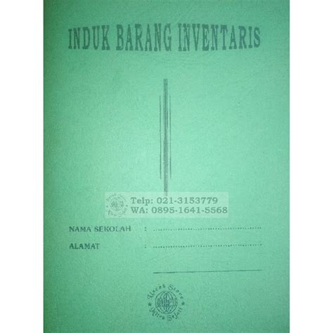 Detail Buku Induk Barang Inventaris Koleksi Nomer 27