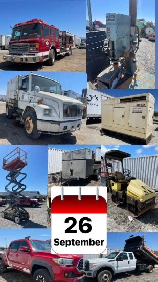 Pro Auction Company Auction Catalog - San Diego Vehicle & Equipment ...