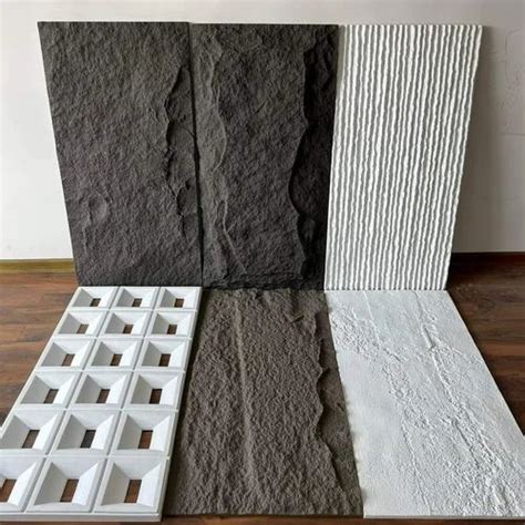 Polyurethane Pu 3d Wall Claddings Panel Stone Hari Decor Soft Stone