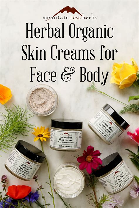 Herbal Organic Skin Creams for Face & Body in 2020 | Organic skin cream ...