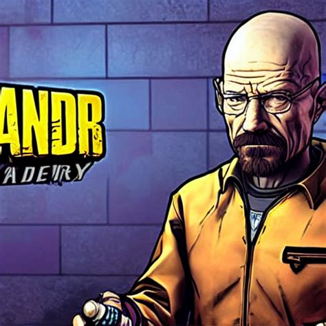 KREA AI Walter White As A Borderlands 2 Character Drug De