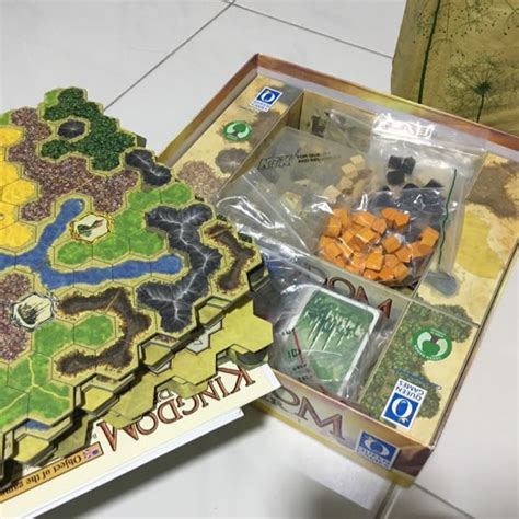 Kingdom Builder Board Game With Nomads And Capitol Expansion Reserved