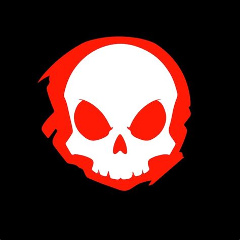 Red Skull Logo Vectors And Illustrations For Free Download Freepik