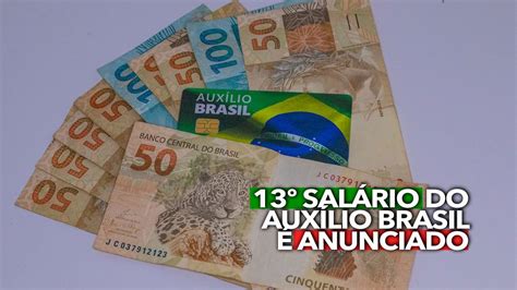 Presidente Acaba De Anunciar 13º Salário Do Auxílio Brasil Veja A