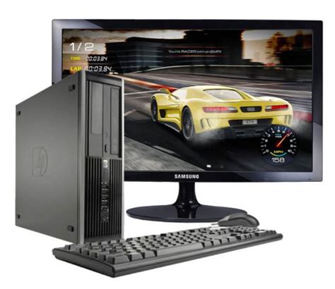 Ordenador De Sobremesa Completo Hp Sff Con Monitor Curvo Samsung