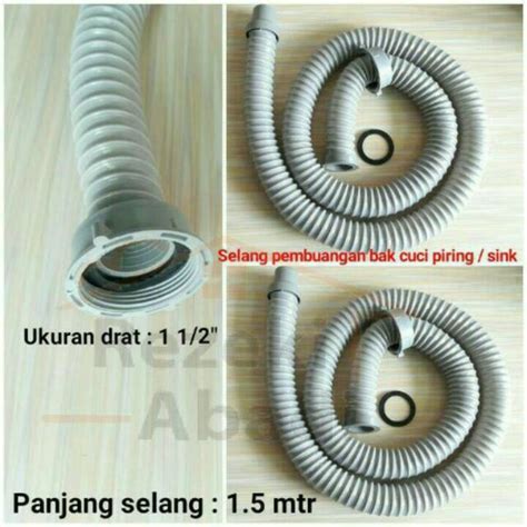 Jual Selang Pembuangan Air Bak Cuci Piring Shopee Indonesia