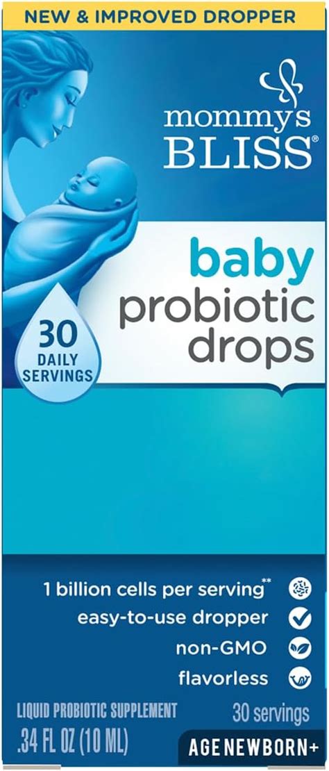 Mommy s Bliss Baby Probiotic Drops 10 Ml Amazon mx Bebé