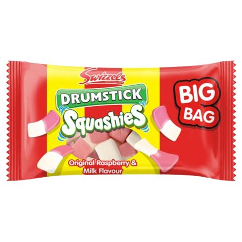 Swizzels Drumsticks Squashies Original Bag - 2.1oz (60G) | Poppin Candy