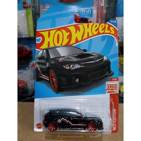 Hot Wheels Subaru Wrx Sti Us Card Shopee Philippines