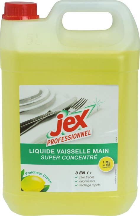 Liquide vaisselle Jeux Pro Jex 5L réf 031941 JEX PRO