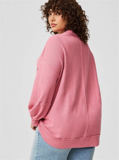 Plus Size Oversized Crew Sweatshirt Torrid