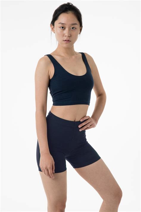 8382 Cotton Spandex Bike Shorts Los Angeles Apparel