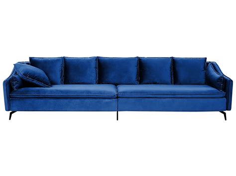 Navy Blue Velvet Sofa Uk Cabinets Matttroy