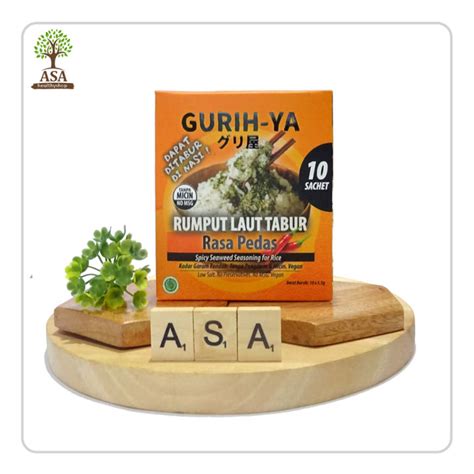 Gurih Ya Seaweed Seasoning Spicy Box Lazada Indonesia