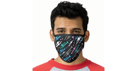 Trumpet Player Music Band T Face Mask Zazzle