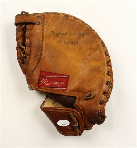 Joe Cunningham Signed Rawlings Baseball Glove Jsa Pristine Auction