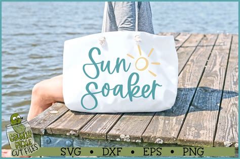 sun soaker summer svg file dxf eps png beach svg pool etsy