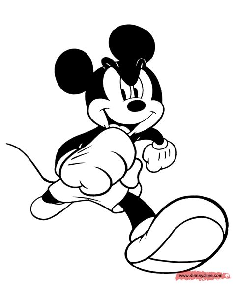 Mickey running Mickey Coloring Pages, Disney Coloring Sheets, Coloring Pages For Kids, Coloring ...