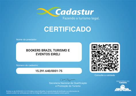 Agência de Viagens Certificada