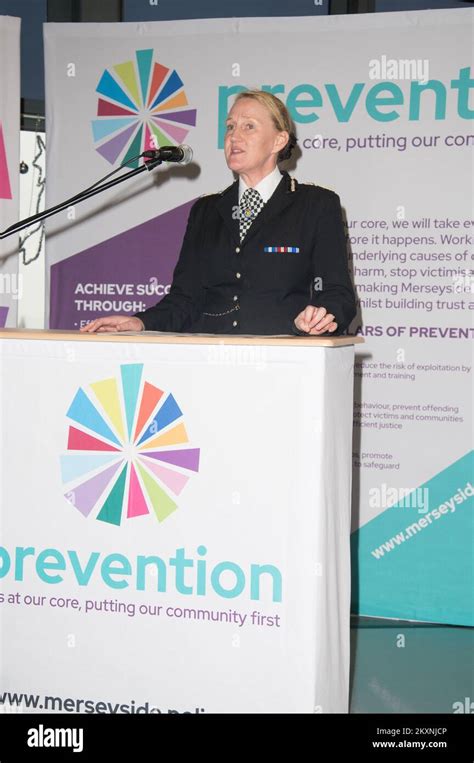 Chief Constable Serena Kennedy Merseyside Police And Partners Have