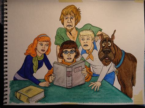 Scooby Doo Painting At Explore Collection Of