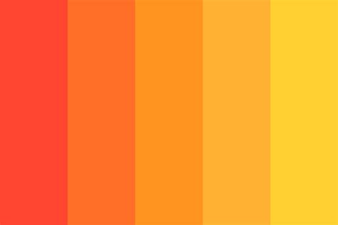 Ketchup And Mustard Color Scheme Color Palette