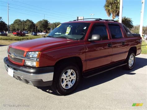 2003 Sunset Orange Metallic Chevrolet Avalanche 1500 Z71 4x4 24147676