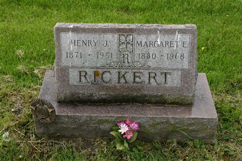 Henry J Rickert Jr 1871 1951 Mémorial Find a Grave