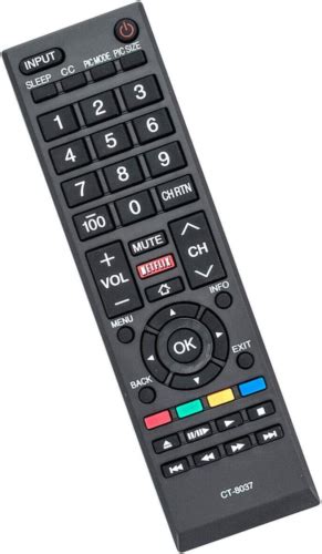 Ct Replace Remote Control Fit For Toshiba Lcd Led Tv Smart Hdtv