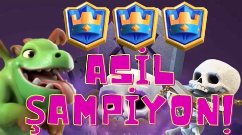 Mezarl K Destesi Ile Lig Clash Royale Arena Deck Youtube