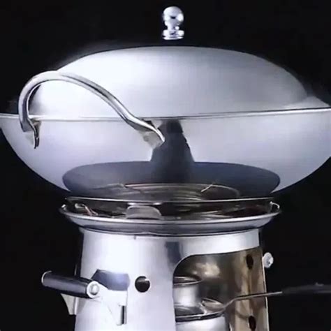 Chafing Bain Marie Commerical Electric Buffet Countertop Stainless Steel Round Alcohol Hot Pot