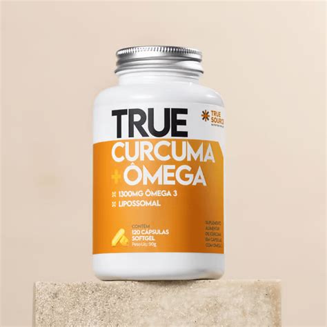 Curcuma Com Omega 3 - Kit 3 Cúrcuma + Ômega Lipossomal 120 Cápsulas True Source - Drogaria ...