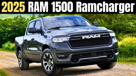 The New 2025 Ram 1500 Ramcharger Hybrid First Look And Review Youtube