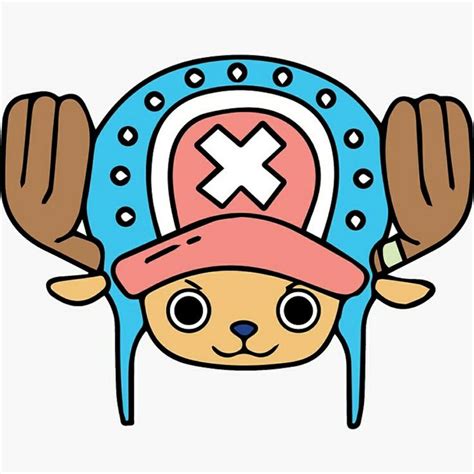 Cute Sticker Of Tony Tony Chopper From One Piece Anime Cute Reindeer