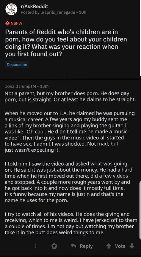 I Ve Jerked Off Many Times To My Brother S Gay Porn R Cursedcomments