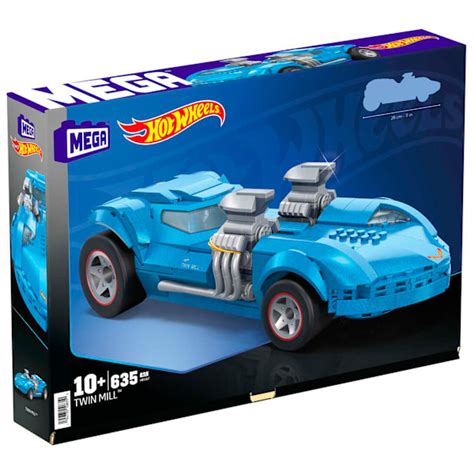 MEGA Hot Wheels Twin Mill HKV07 Plastbyggklossar CDON