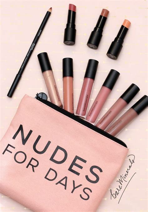 Whats Nude From BareMinerals The New Gen Nude Lipsticks Lipglosses And Lip Liners Makeup