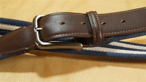 Genuine Leather Pin Buckle Canvas Formal Belt For Men At Best Price In