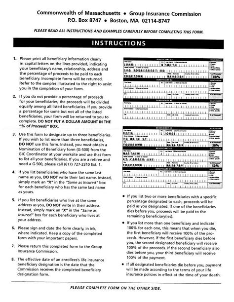 319 Life Insurance Beneficiary PDF Form FormsPal