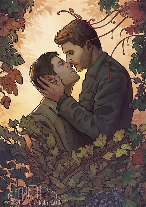 Supernatural Fan Art Destiel