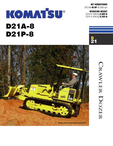 Dozers D21P 8 Komatsu Construction And Mining Equipment PDF