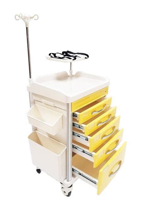 Buy Ms C Lite Mobile Crash Cart With Emergency Accessory Package